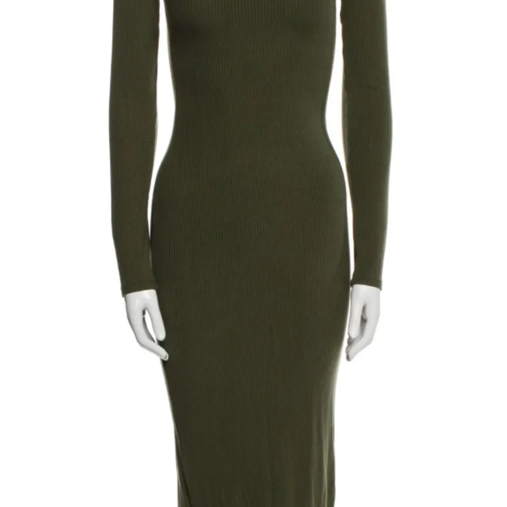Reformation Long Sleeve Dress (Army) - Picture 6 of 6